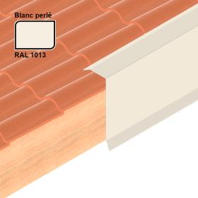 Habillage de rive en aluminium