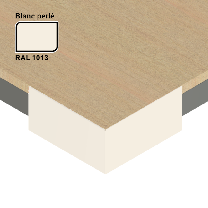 Angle sortant de terrasse en aluminium
