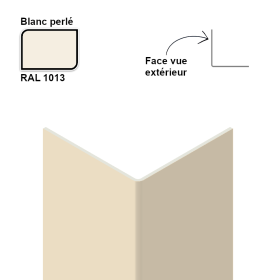 Cornière extérieur en aluminium