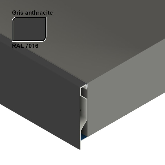 Bandeau de balcons en aluminium