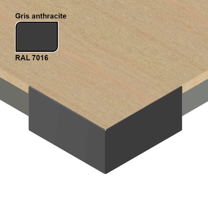 Angle sortant de terrasse en aluminium