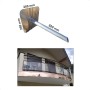 Pissette en aluminium