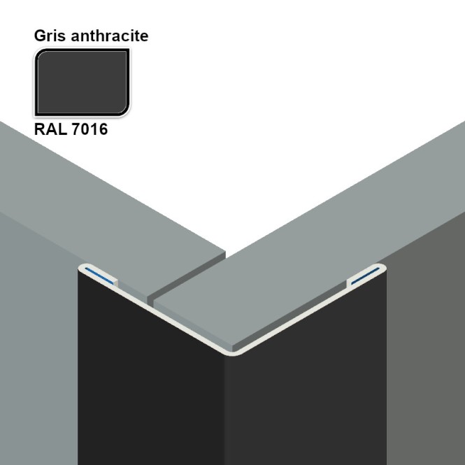 Angle extérieur en aluminium