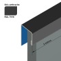 Profil de couronnement en aluminium - Bardage