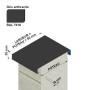Chapeau de pilier Aluminium