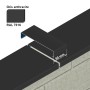 Couvre-joint en aluminium