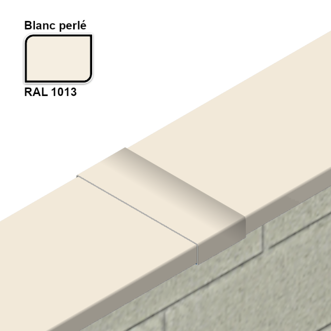 Couvre-joint en aluminium