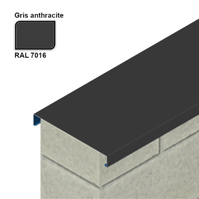 Couvertine en aluminium