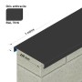 Couvertine en aluminium