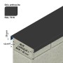 Couvertine en aluminium