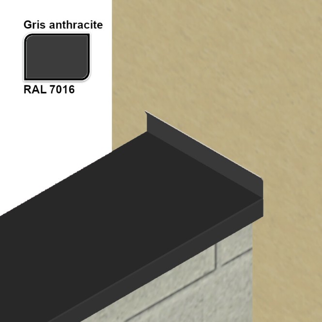 Cornière de départ en aluminium