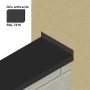 Cornière de départ en aluminium