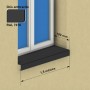 Appui de fenêtre en aluminium