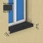 Appui de fenêtre en aluminium