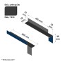 Embout intégré en aluminium