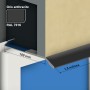 Linteau (avec VR) en aluminium