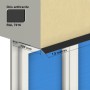 Linteau (sans VR) en aluminium