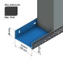 Rail de départ en aluminium - ITE