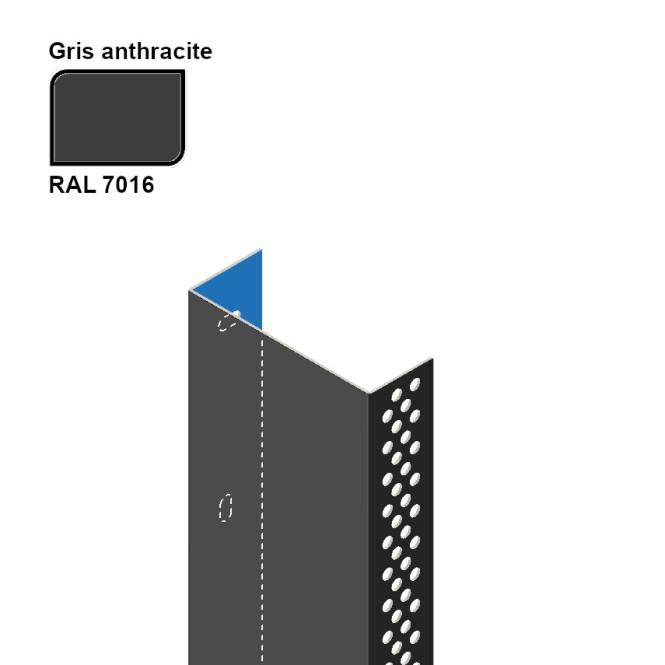 Arrêt latéral en aluminium - ITE