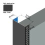 Arrêt latéral en aluminium - ITE
