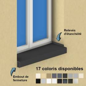 Embout intégré en aluminium