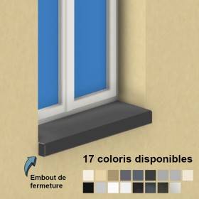 Embout simple en aluminium