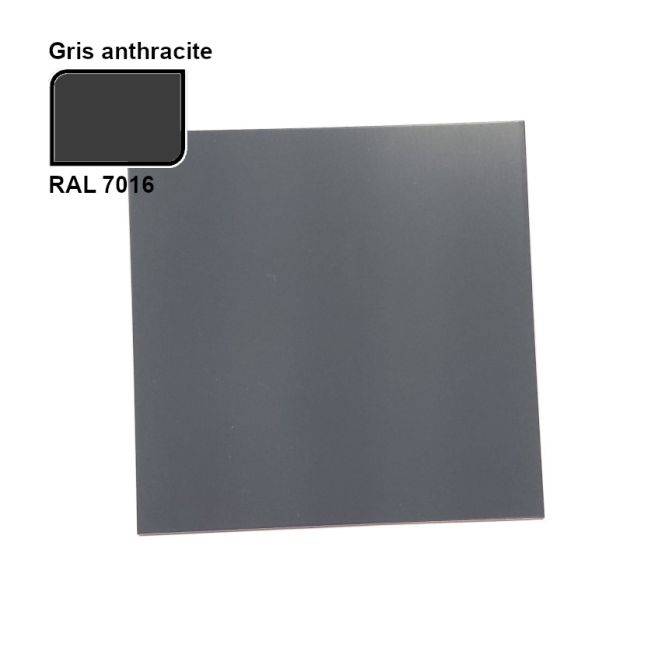 Échantillon de matière en aluminium