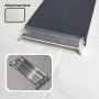 Patte de fixation en aluminium