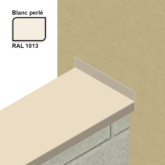 Cornière de départ en aluminium