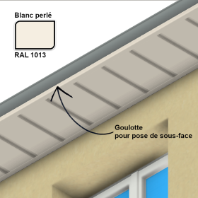 Goulotte en aluminium