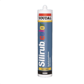 SOUDAL Silirub Color (RAL) - Mastic silicone neutre coloré