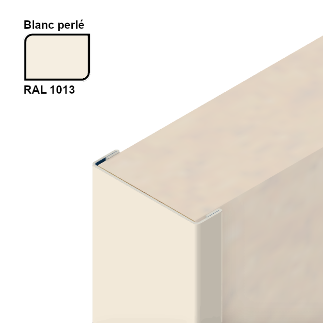 Nez de cloison en aluminium