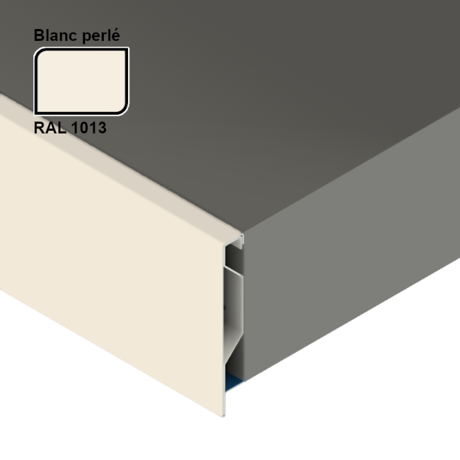 Bandeau de balcons en aluminium