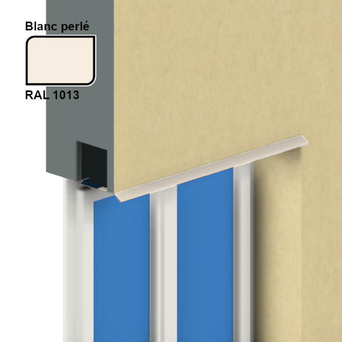 Linteau (avec VR) en aluminium